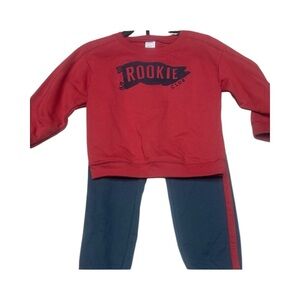Carter's Red and Blue Sweatpants Set